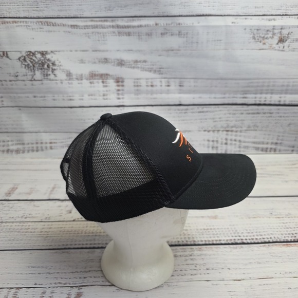 Sitka Hat‎ Cap Snap Back Black Trucker Mesh Patch Embroidered Mid Profile Fit - Picture 7 of 10